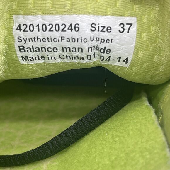 Dansko Comfort Shoes Womens Size 6.5 / 37 Black Green Trainers Comfort Walking - Picture 8 of 8